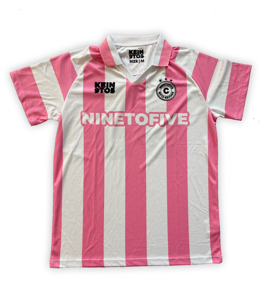 KEIN9TO5 TRIKOT / JERSEY PINK / WEISS